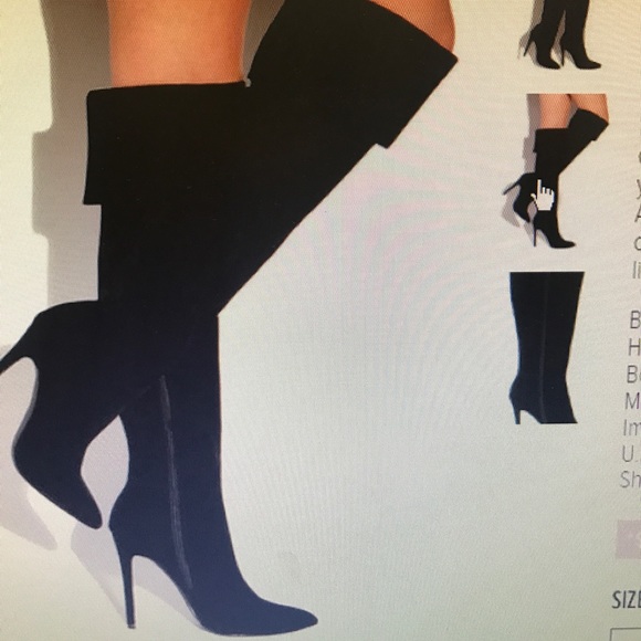 ❌SOLD❌ over the knee pointed boots - Picture 7 of 8